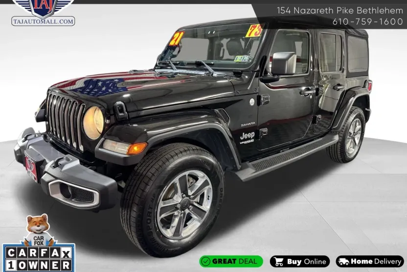 2021 Jeep Wrangler Unlimited Sahara photo 1