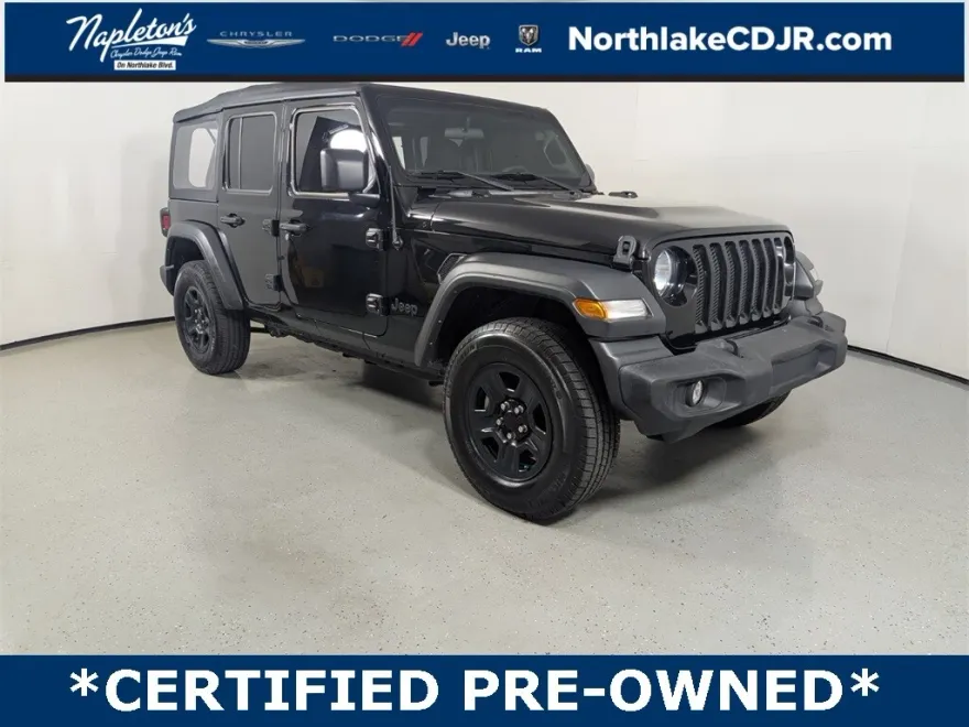 2022 Jeep Wrangler Unlimited Sport photo 1