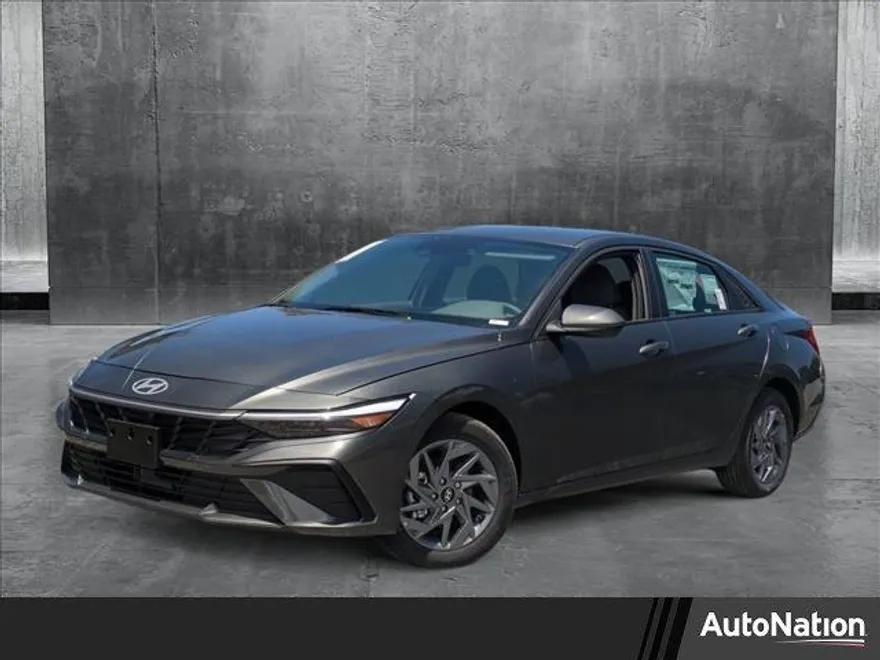 2025 Hyundai Elantra Hybrid Blue photo 1