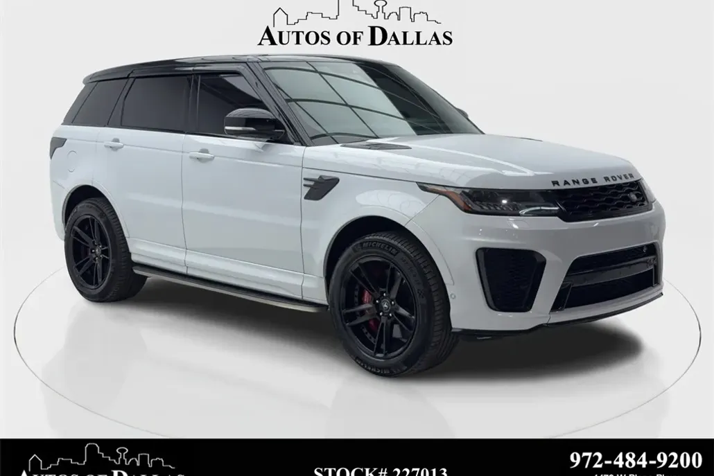 2022 Land Rover Range Rover Sport SVR photo 1
