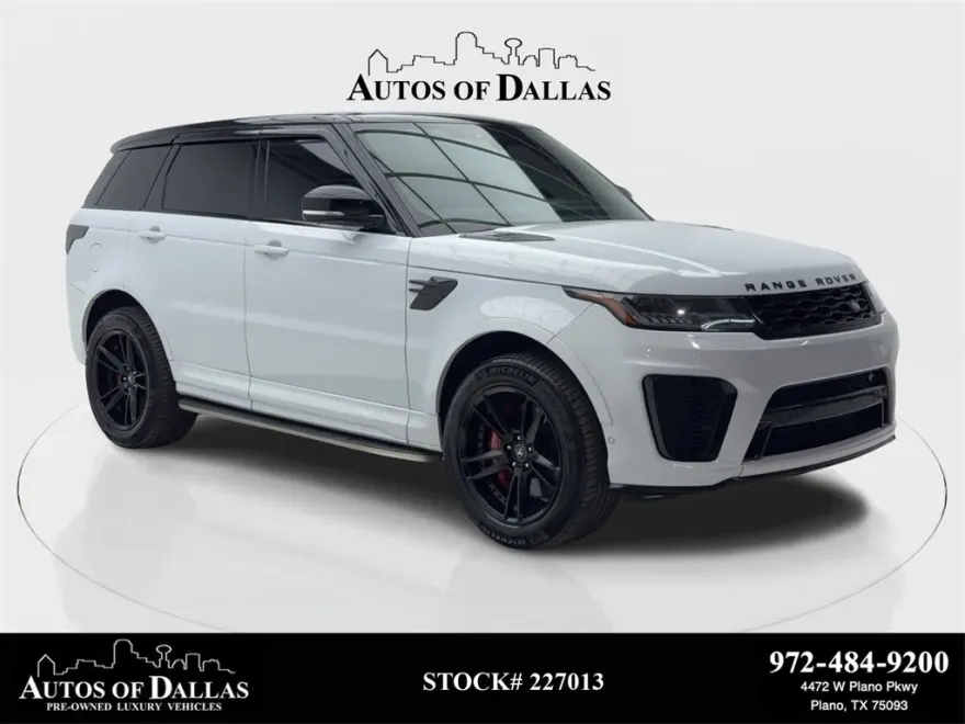 2022 Land Rover Range Rover Sport SVR photo 1