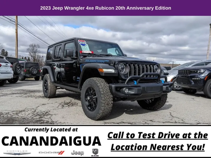 2023 Jeep Wrangler 4xe Rubicon Anniversary Edition photo 1