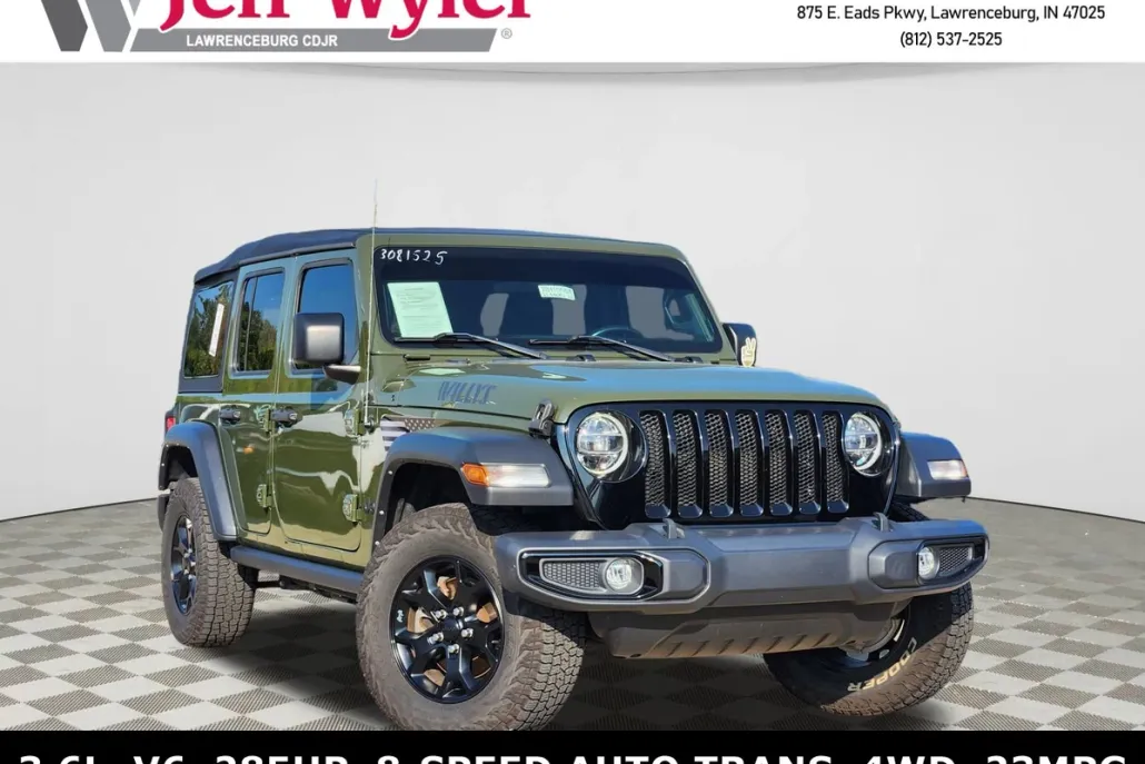 2021 Jeep Wrangler Unlimited Willys photo 1