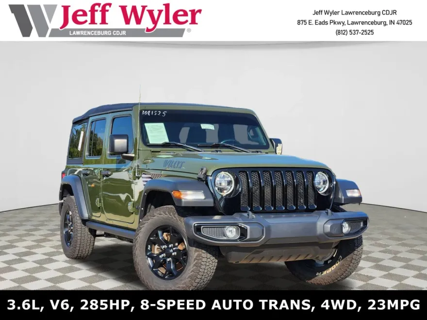 2021 Jeep Wrangler Unlimited Willys photo 1