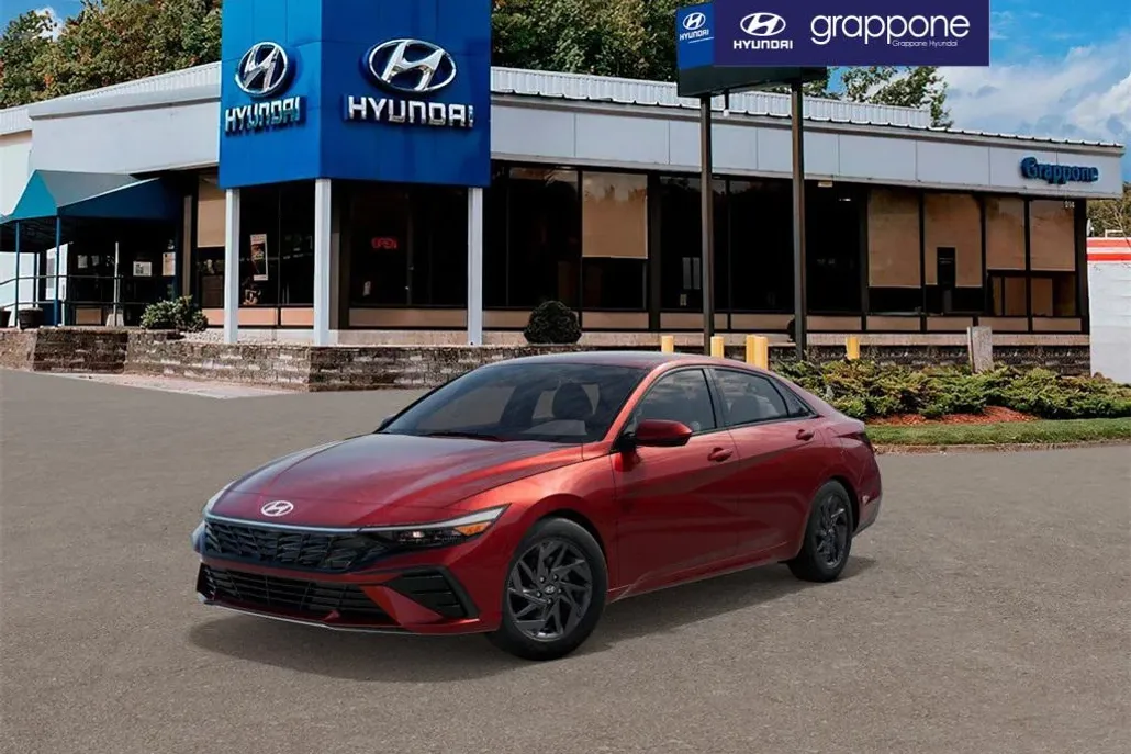 2025 Hyundai Elantra Hybrid Blue photo 1