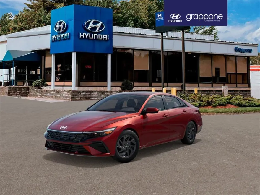 2025 Hyundai Elantra Hybrid Blue photo 1