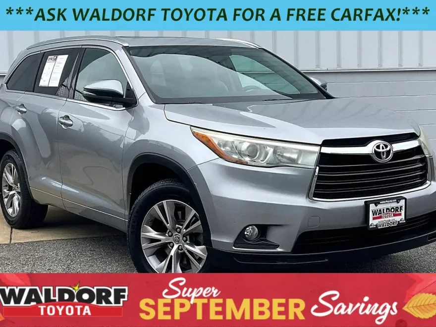 2015 Toyota Highlander XLE photo 1