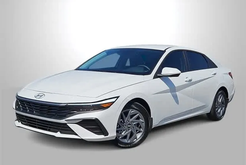 2025 Hyundai Elantra Hybrid Blue photo 1