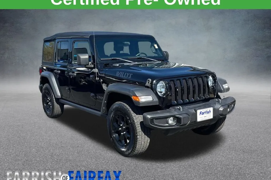 2021 Jeep Wrangler Unlimited Willys photo 1