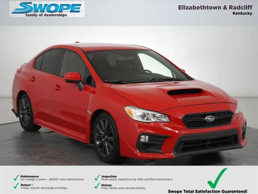 2018 Subaru WRX Base photo 1