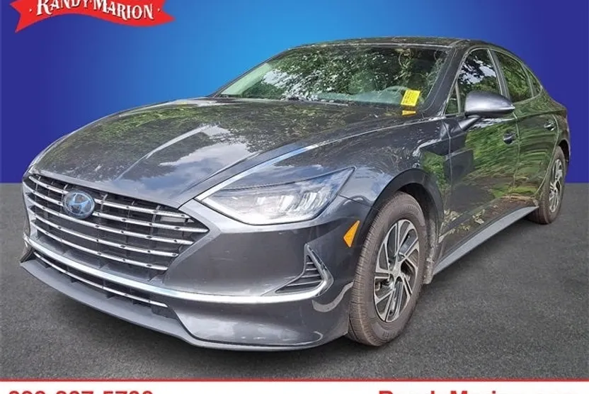 2020 Hyundai Sonata Hybrid Blue photo 1