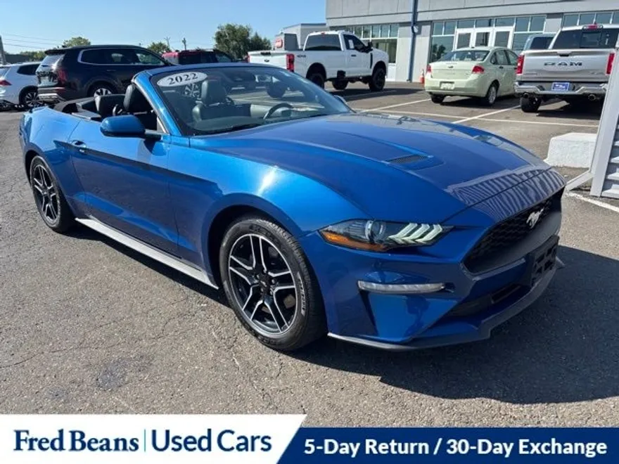 2022 Ford Mustang EcoBoost Premium Convertible photo 1
