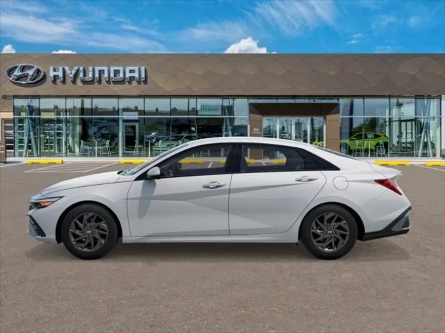 2025 Hyundai Elantra Hybrid Blue photo 1
