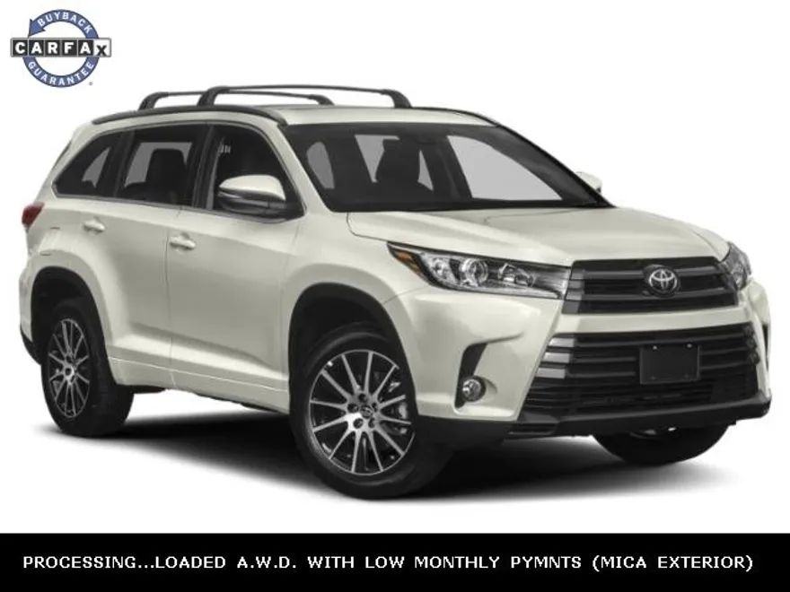 2019 Toyota Highlander XLE photo 1