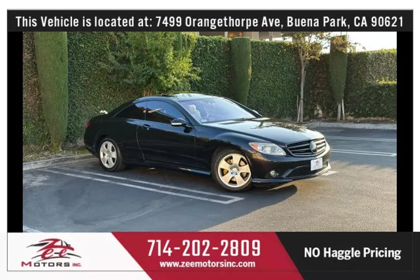 2008 Mercedes Benz CL 550 photo 1