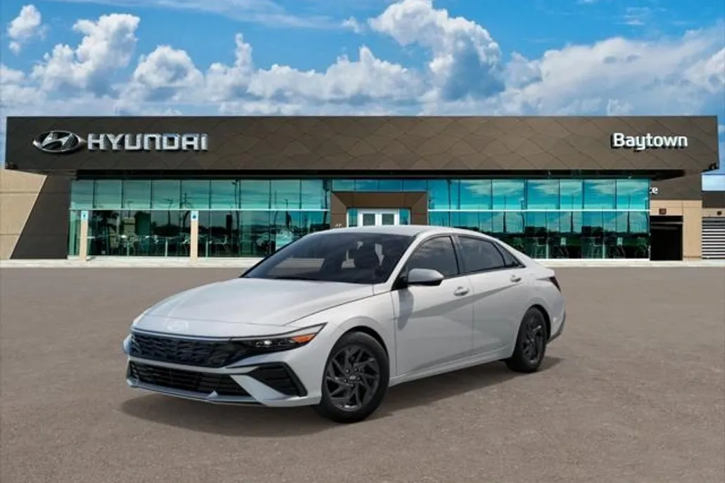 2025 Hyundai Elantra Hybrid Blue photo 1