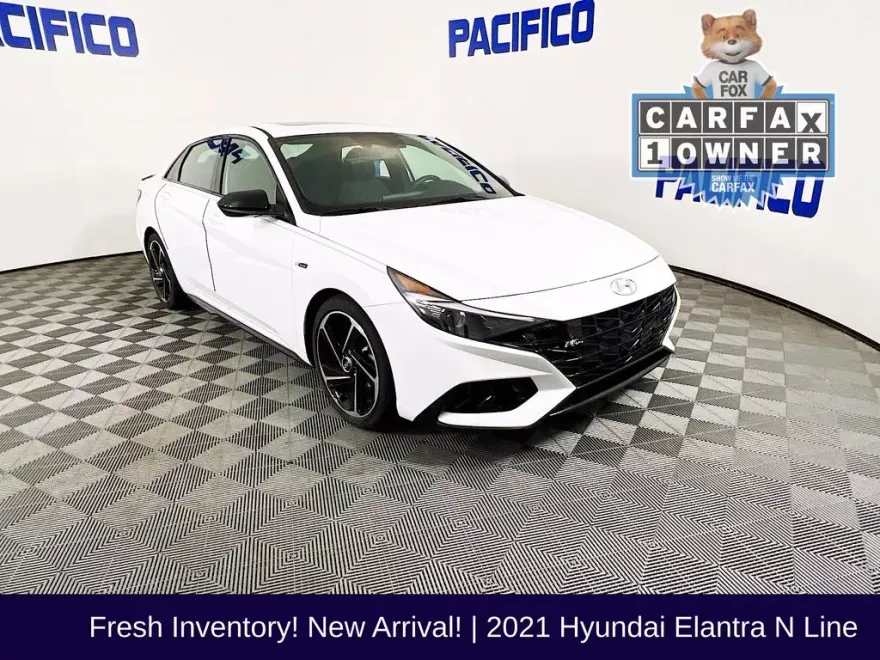 2021 Hyundai Elantra N Line photo 1