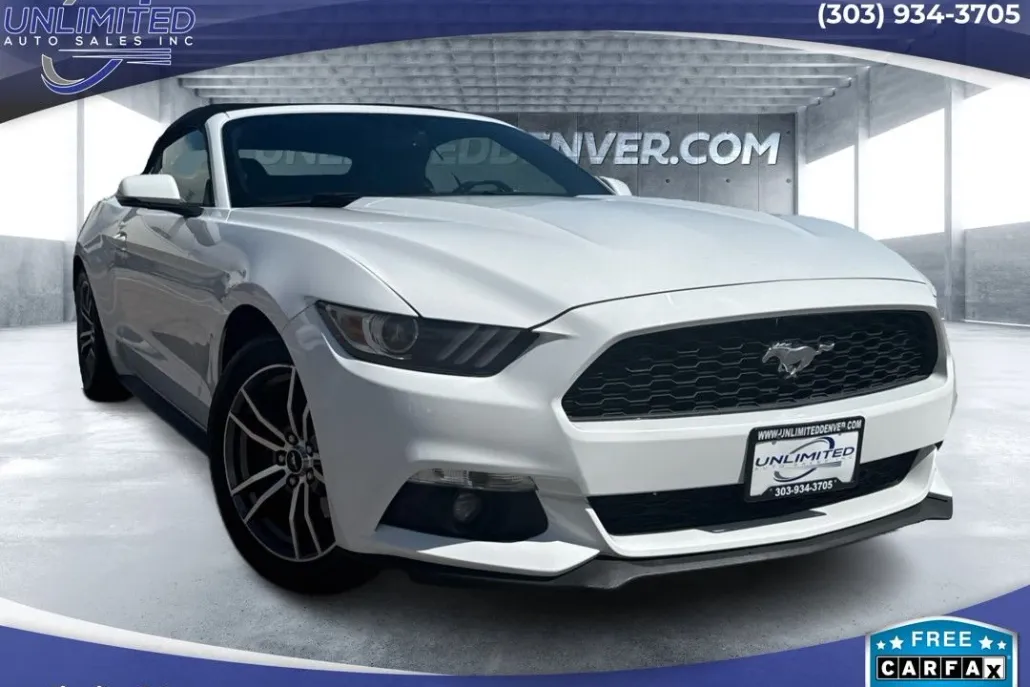 2016 Ford Mustang EcoBoost Premium photo 1