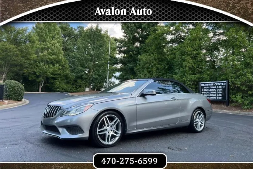2014 Mercedes Benz E Cabriolet photo 1