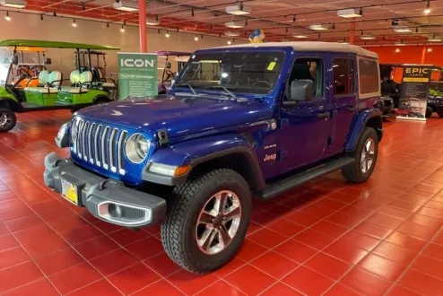 2020 Jeep Wrangler Unlimited Sahara photo 2