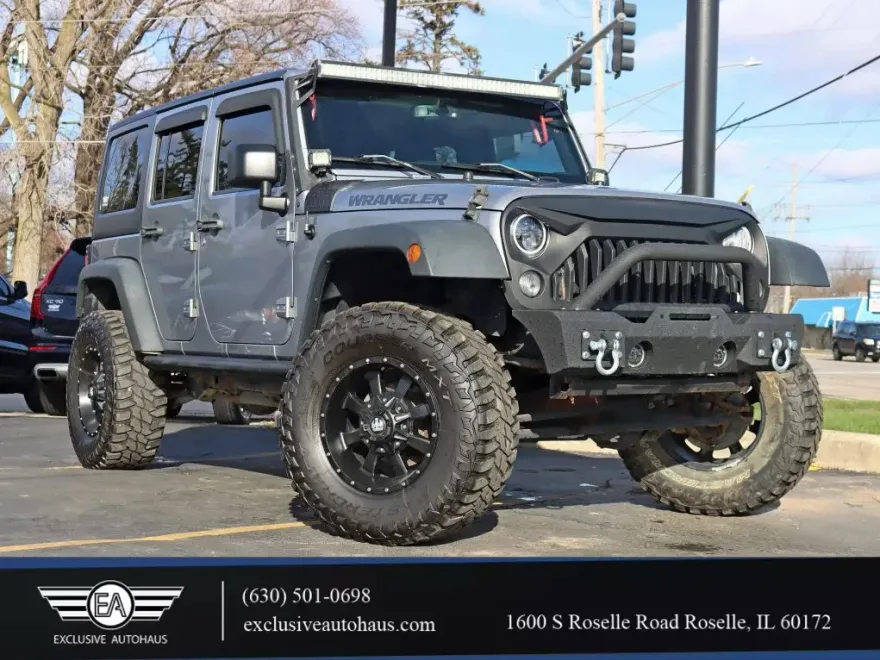 2016 Jeep Wrangler Unlimited Black Bear Sport photo 1