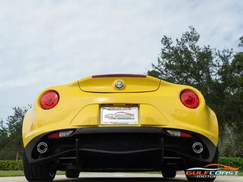 2016 Alfa Romeo 4C SPIDER photo 4