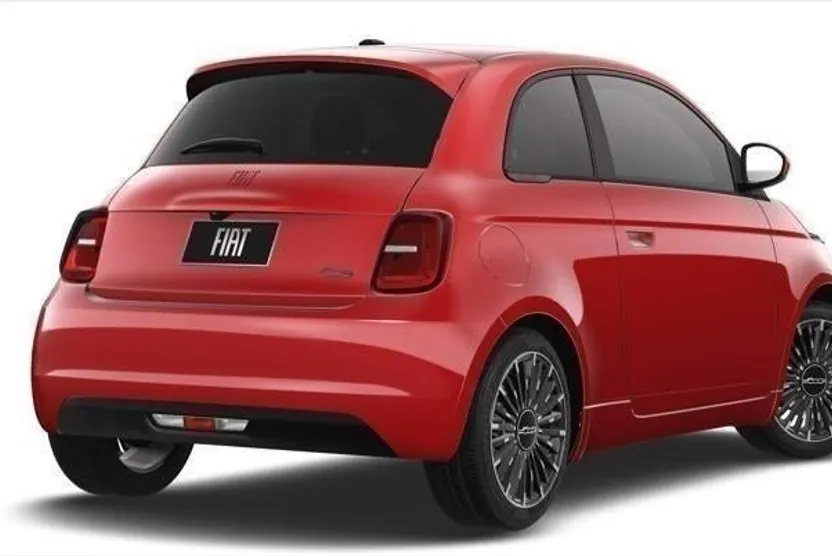 2024 Fiat 500e Red photo 1