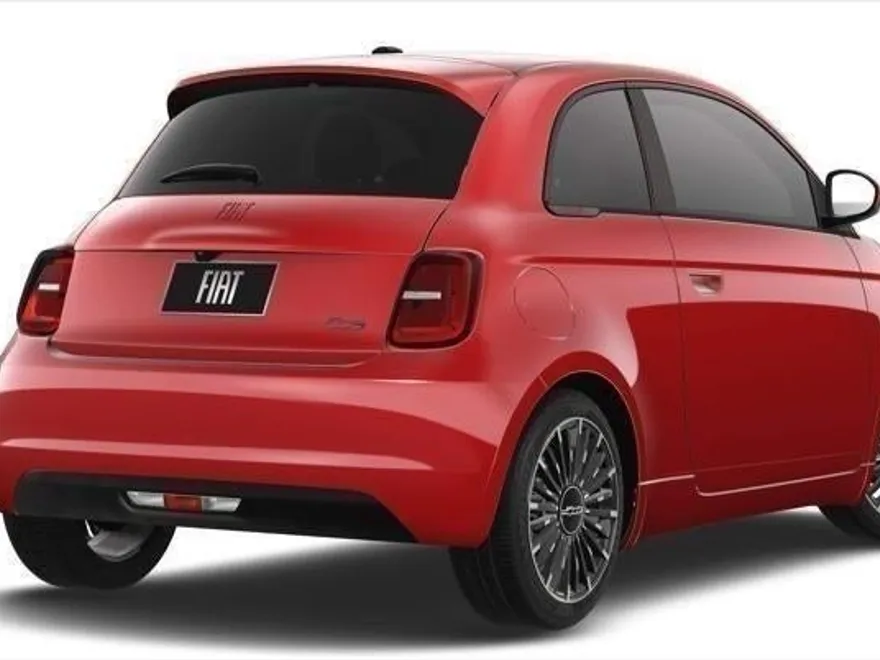 2024 Fiat 500e Red photo 1
