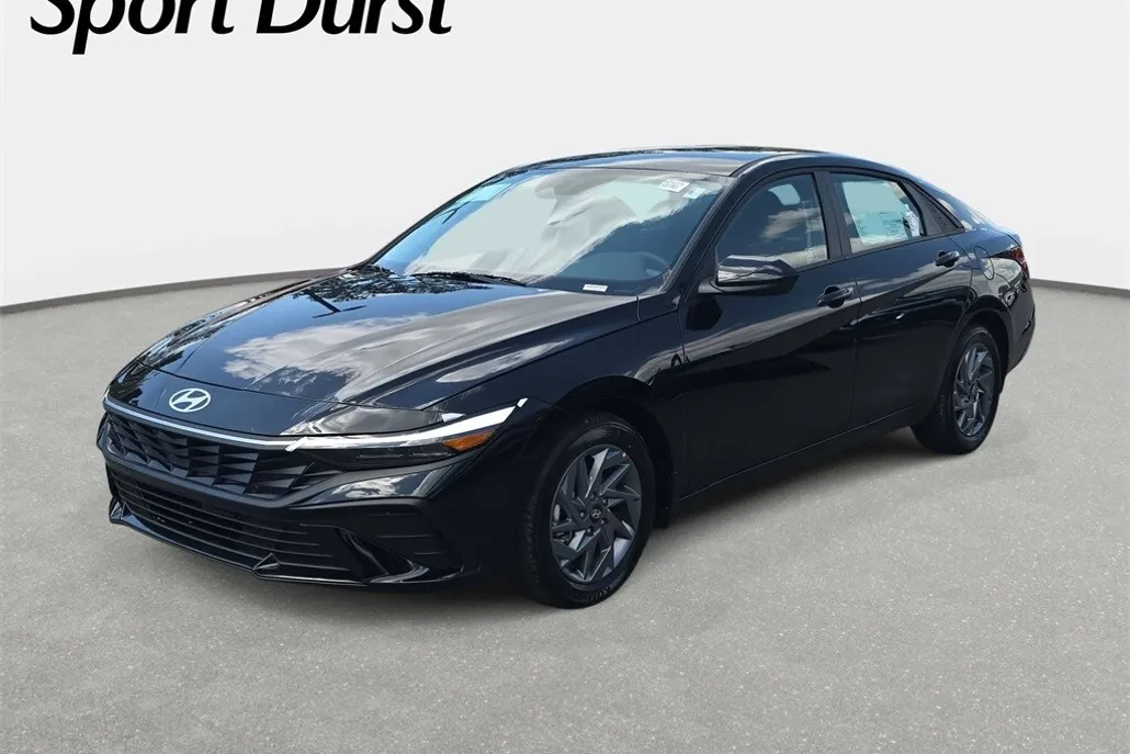 2025 Hyundai Elantra Hybrid Blue photo 1