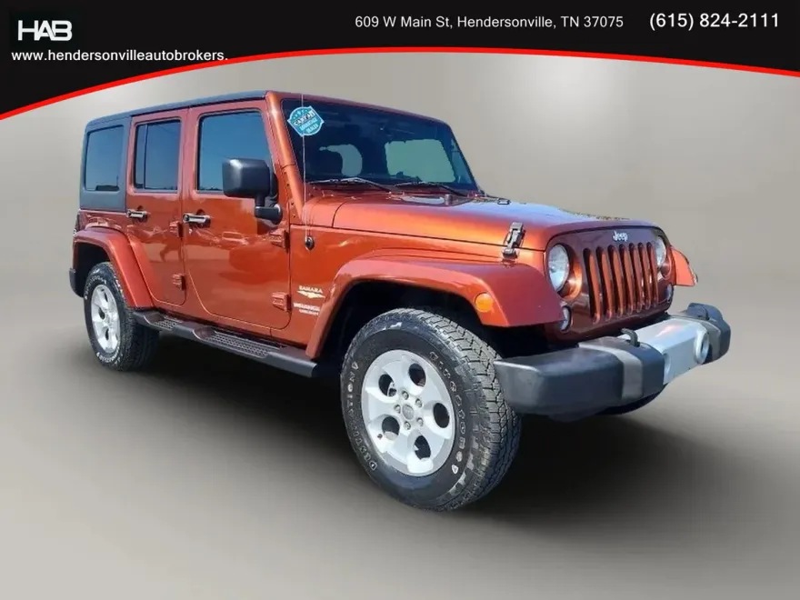 2014 Jeep Wrangler Unlimited Sahara Sport photo 1