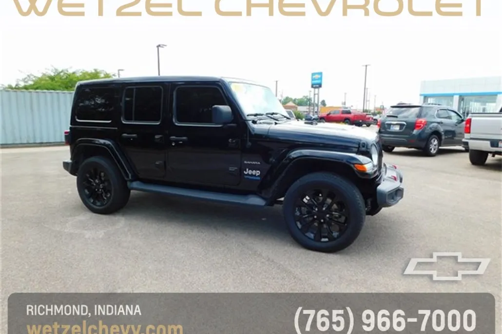 2021 Jeep Wrangler Unlimited Sahara 4xe photo 1