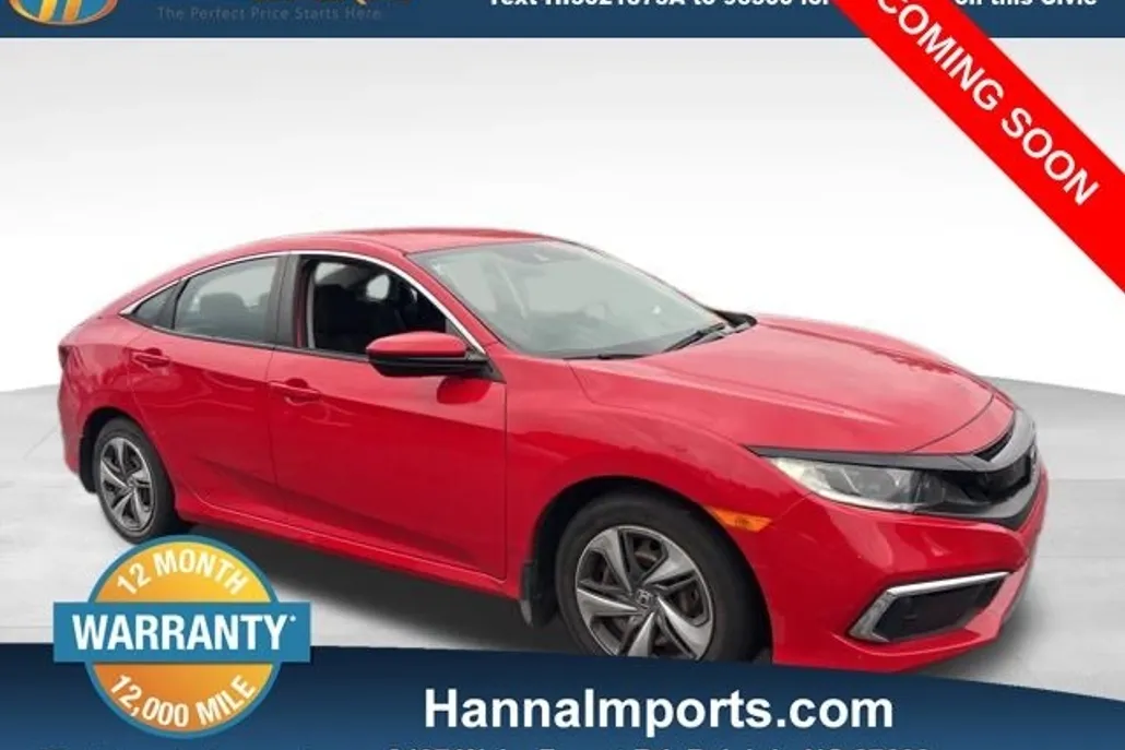 2020 Honda Civic LX photo 1