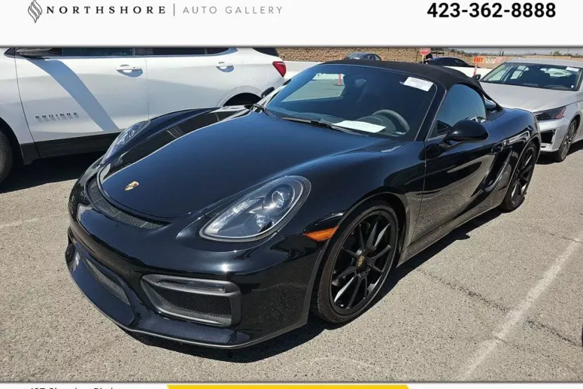 2016 Porsche Boxster Spyder photo 1