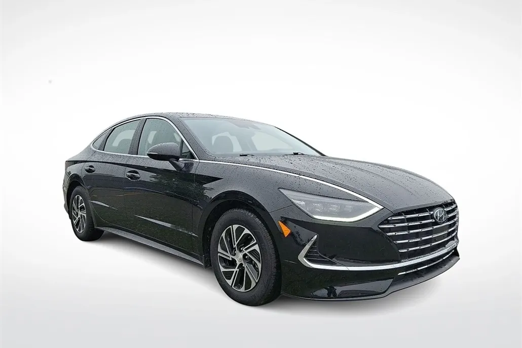2023 Hyundai Sonata Hybrid Blue photo 1