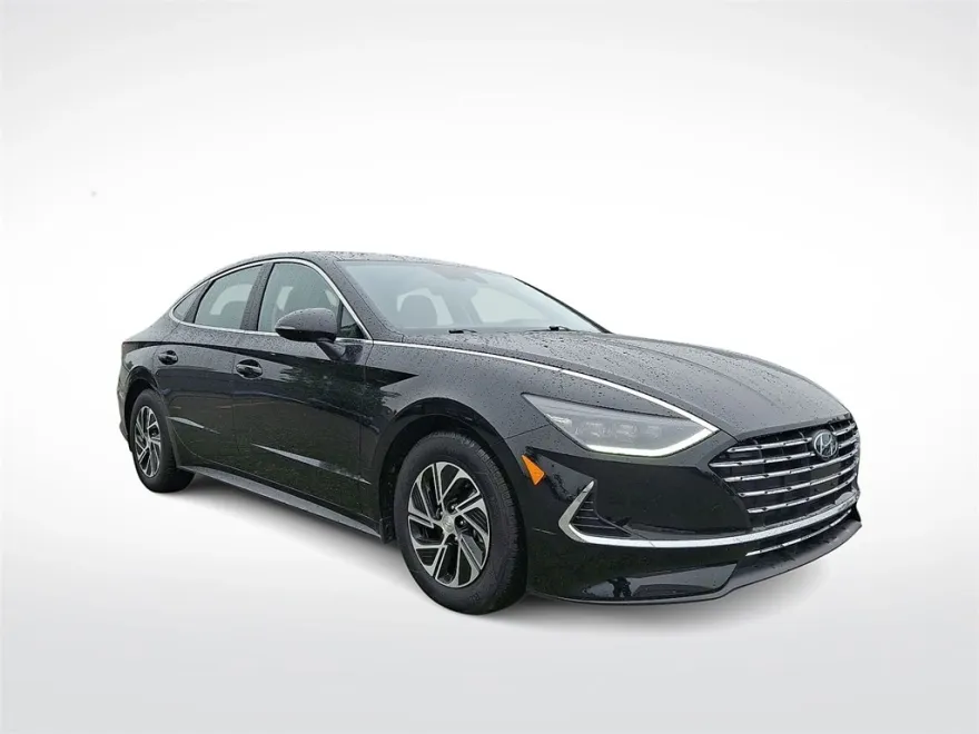 2023 Hyundai Sonata Hybrid Blue photo 1