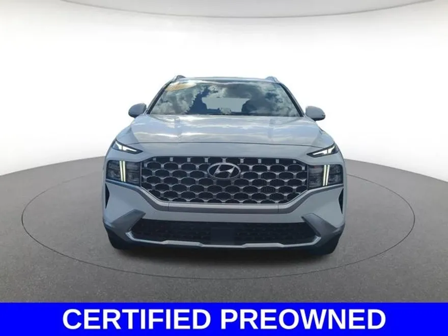 2022 Hyundai Santa Fe Blue photo 1