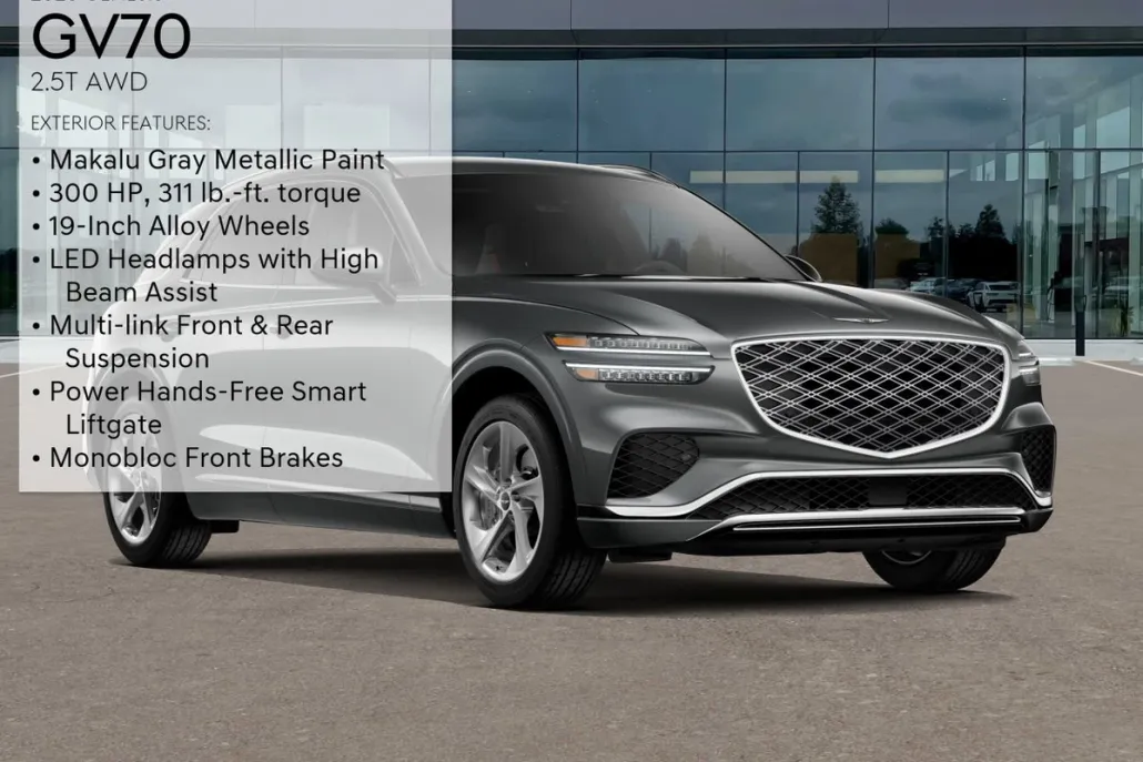 2026 Genesis GV70 2.5T photo 1
