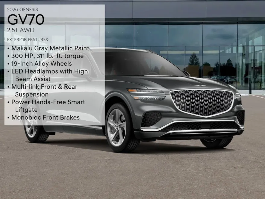 2026 Genesis GV70 2.5T photo 1