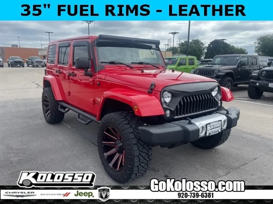 2015 Jeep Wrangler Unlimited Sahara photo 1