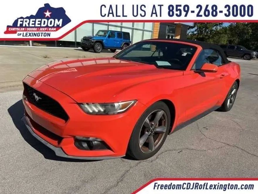 2015 Ford Mustang V6 Convertible photo 1