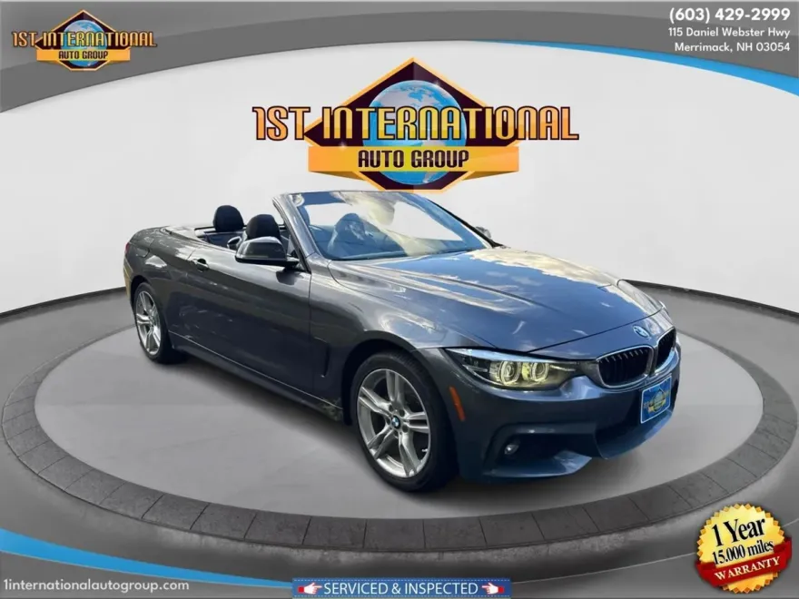 2018 Bmw 430i xDrive Convertible photo 1