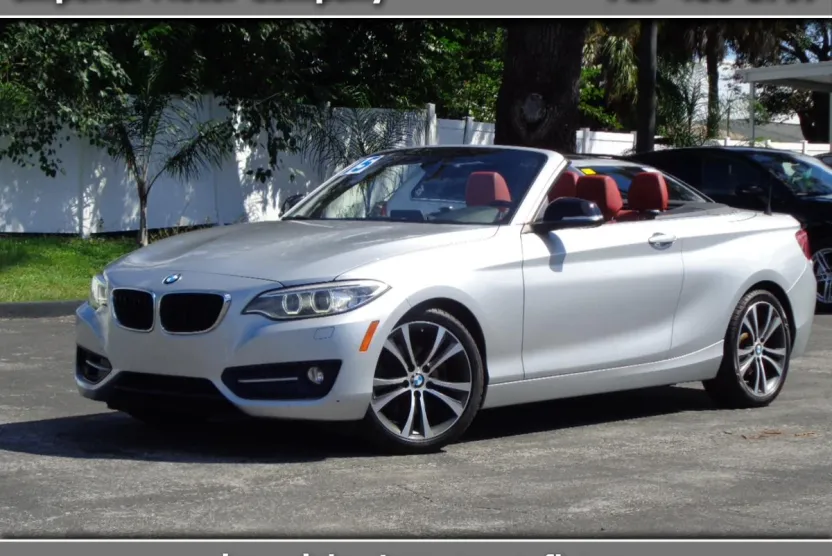 2015 Bmw 228i Convertible photo 1