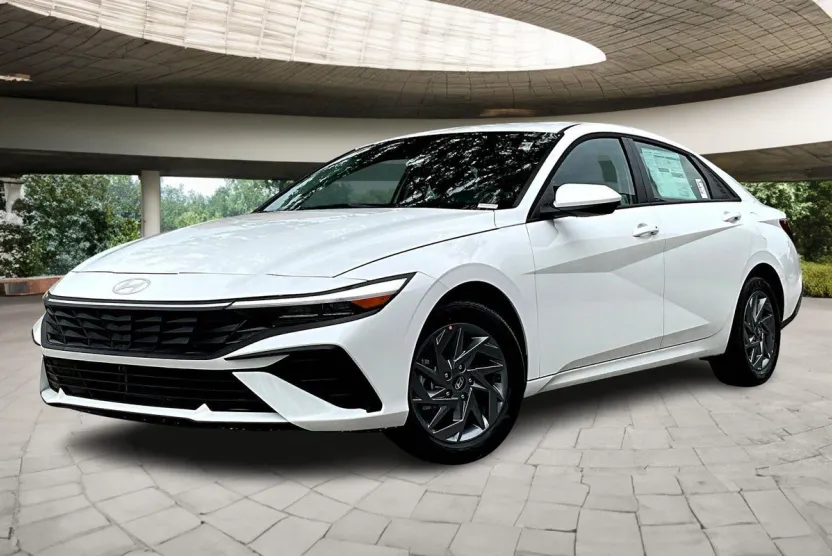 2025 Hyundai Elantra Hybrid Blue photo 1
