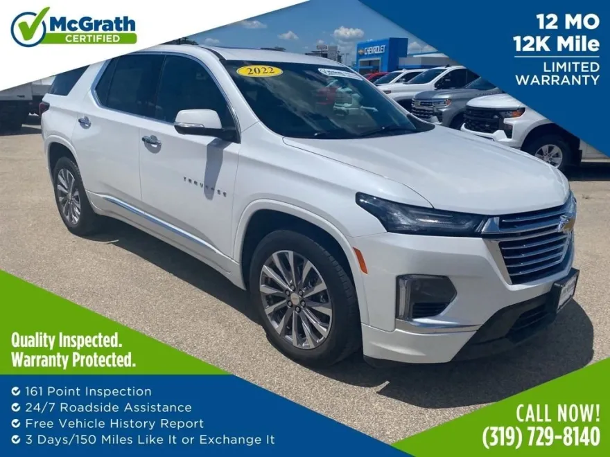 2022 Chevrolet Traverse Premier photo 1