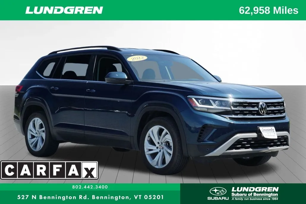 2022 Volkswagen Atlas SE Technology photo 1