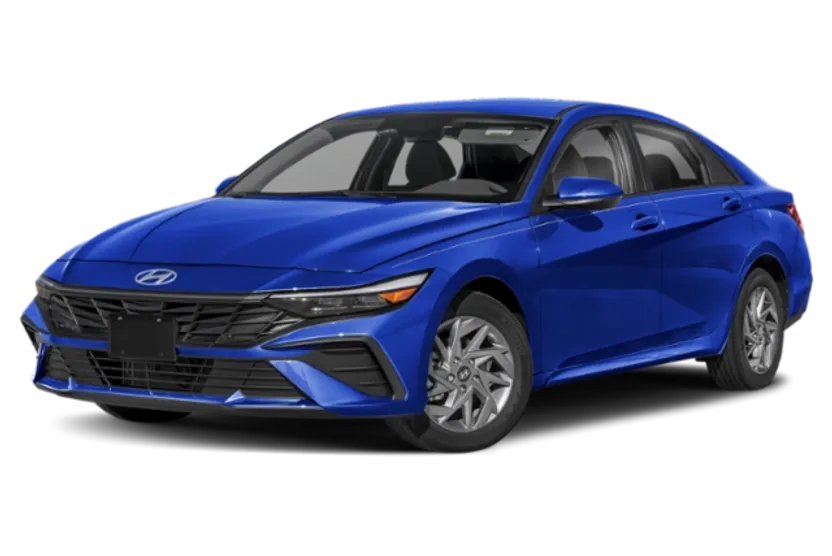 2025 Hyundai Elantra Hybrid Blue photo 1