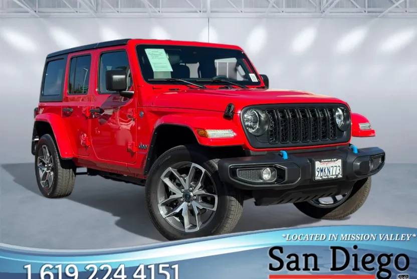 2024 Jeep Wrangler Sport S 4xe photo 1
