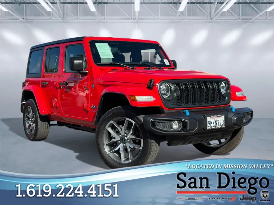 2024 Jeep Wrangler Sport S 4xe photo 1
