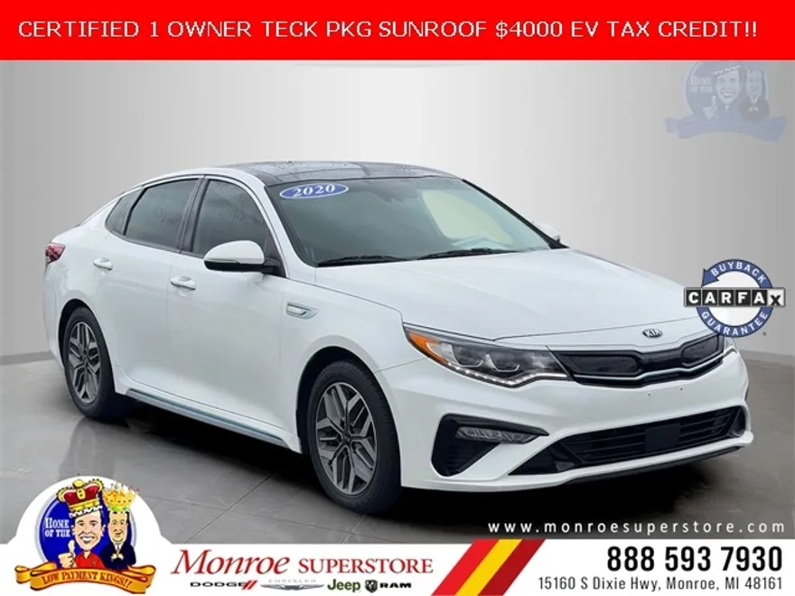 2020 Kia Optima Plug-In Hybrid EX photo 1