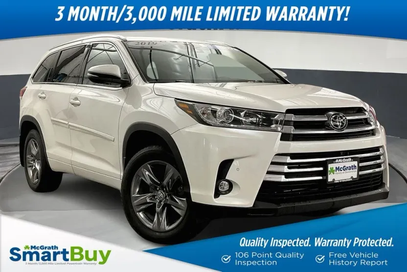 2019 Toyota Highlander Limited Platinum photo 1